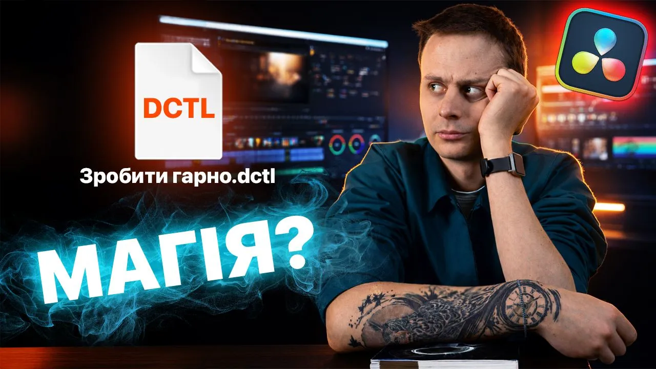 DCTL у DaVinci Resolve: що це таке і чому бізнес-відео від цього виграє