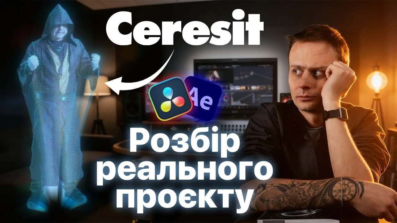 Як ми зробили голограму для Ceresit: від ідеї до комерційного відео
